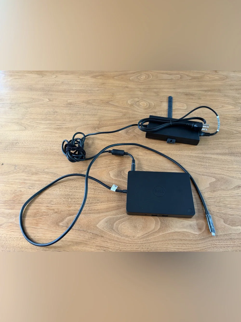 Dell Black USB-C Docking Station with Power Adapter